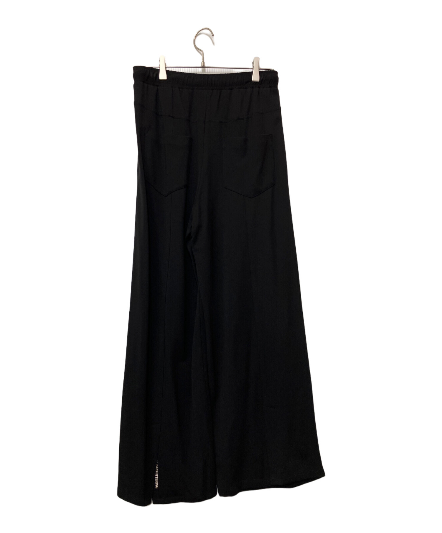 ALEXIS アレクシス パンツ（その他） レディース 【古着】【中古】 中古・古着通販】ayane (アヤネ) 後スリットワイドパンツ ブラック