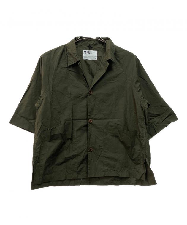 中古・古着通販】MHL (エムエイチエル) 長袖シャツ オリーブ サイズ:S 