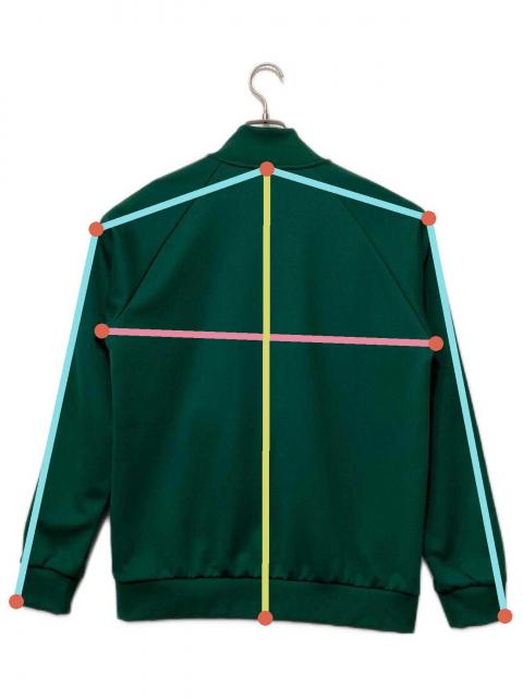 古着　アディダス　トラックジャケット　グリーン　L 日本製　ラグラン　希少. 中古・古着通販】adidas (アディダス) トラックジャケット グリーン