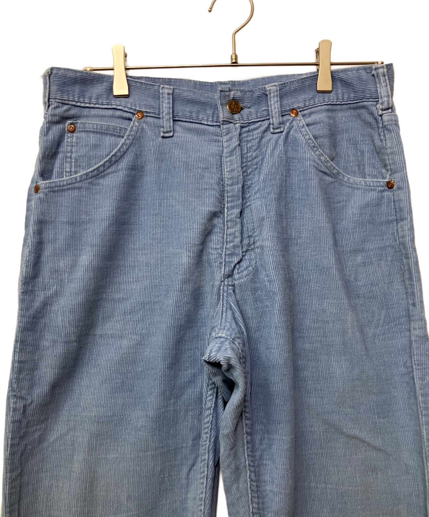 中古・古着通販】LEE (リー) コーデュロイパンツ スカイブルー サイズ