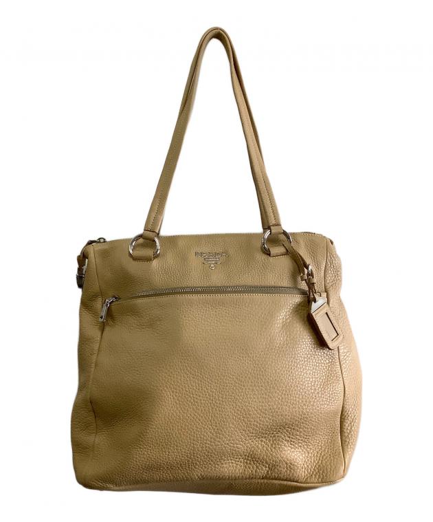 プラダ トートバッグ ベージュ 中古 プラダ トートバッグ レディース ブランド PRADA サフィアーノ