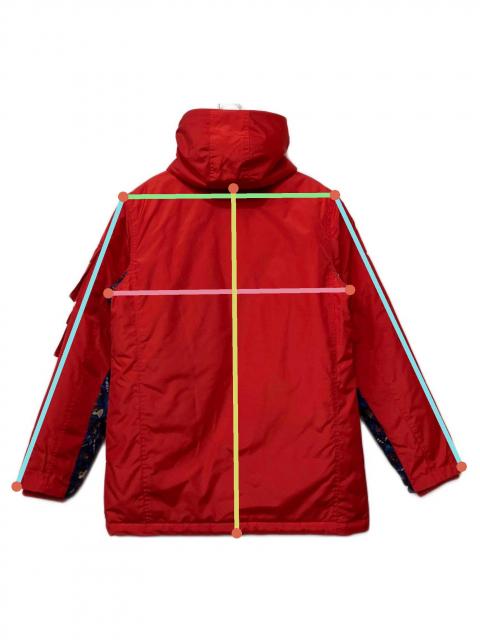 中古・古着通販】VIRGO (ヴァルゴ) SNAIL RIDERS DOWN JKT レッド