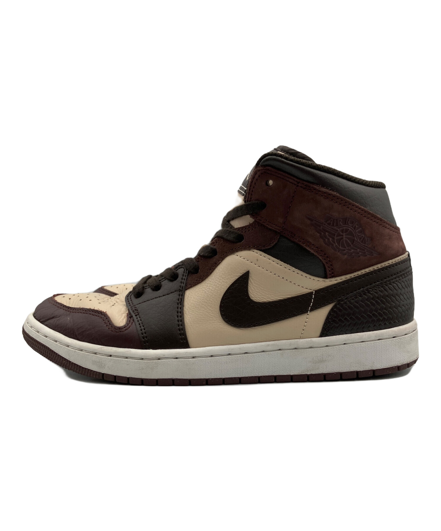 中古・古着通販】NIKE (ナイキ) ハイカットスニーカー ブラウン 