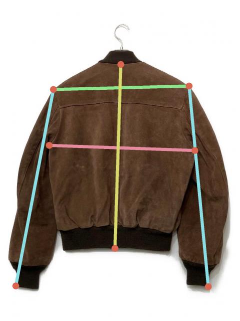 中古・古着通販】Schott (ショット) スウェードボンバージャケット