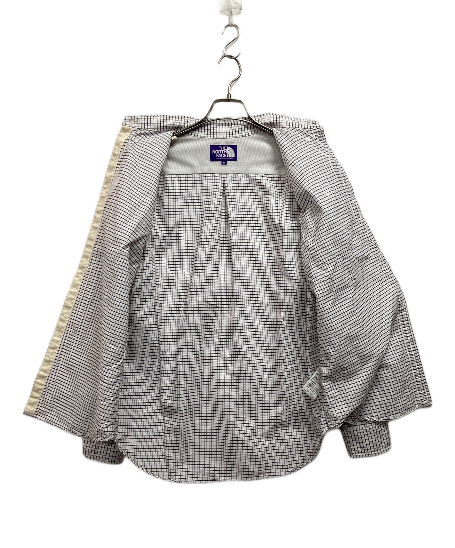 ほぼ新品　M パープルレーベル　長袖シャツ 中古・古着通販】THE NORTHFACE PURPLELABEL (ザ・ノースフェイス