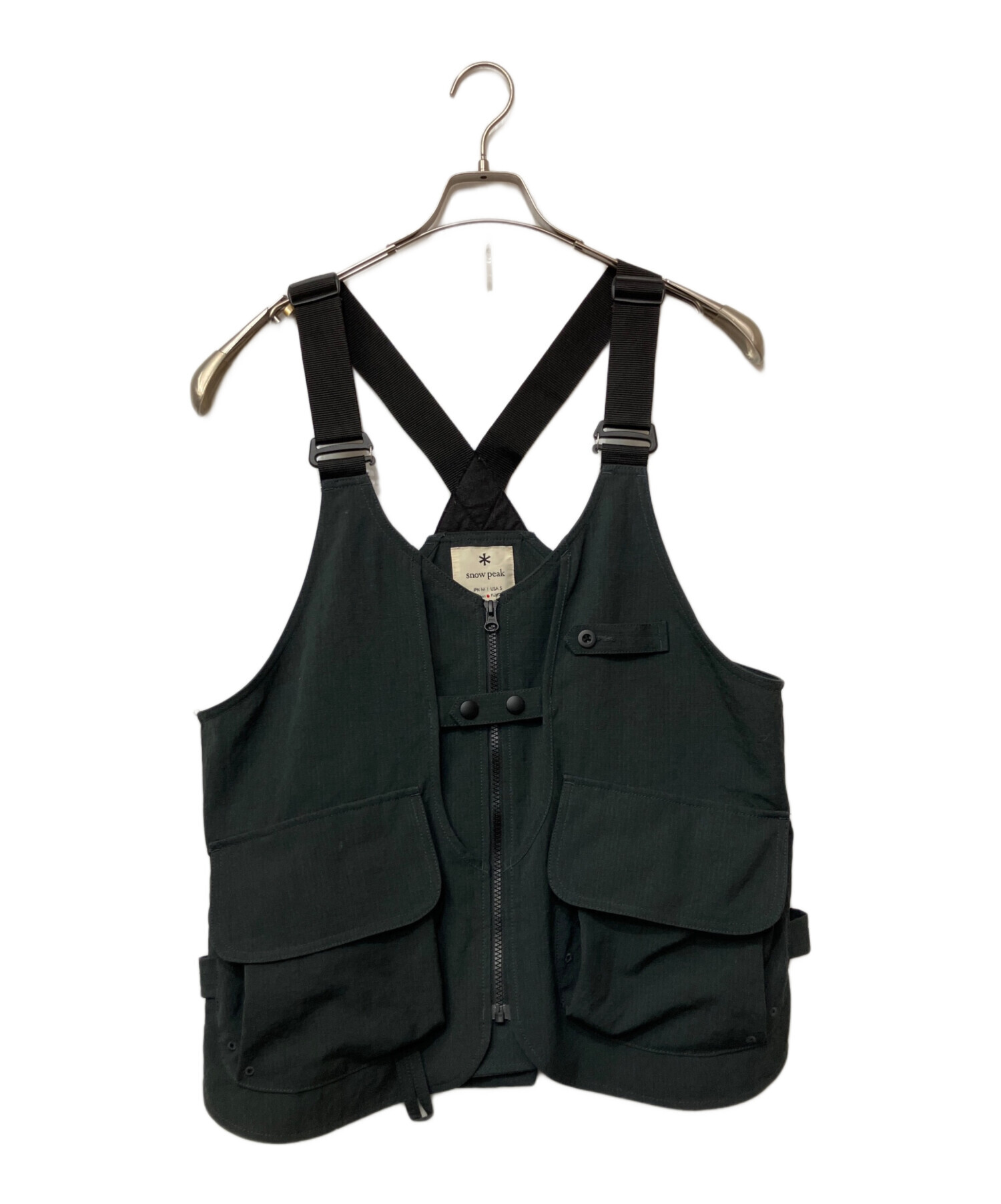 中古・古着通販】snow peak (スノーピーク) たきびベスト ブラック