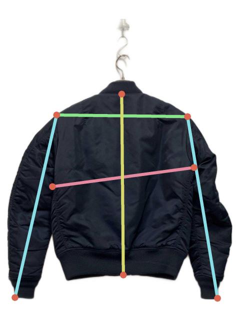 中古・古着通販】AVIREX (アヴィレックス) MA-1ジャケット ネイビー