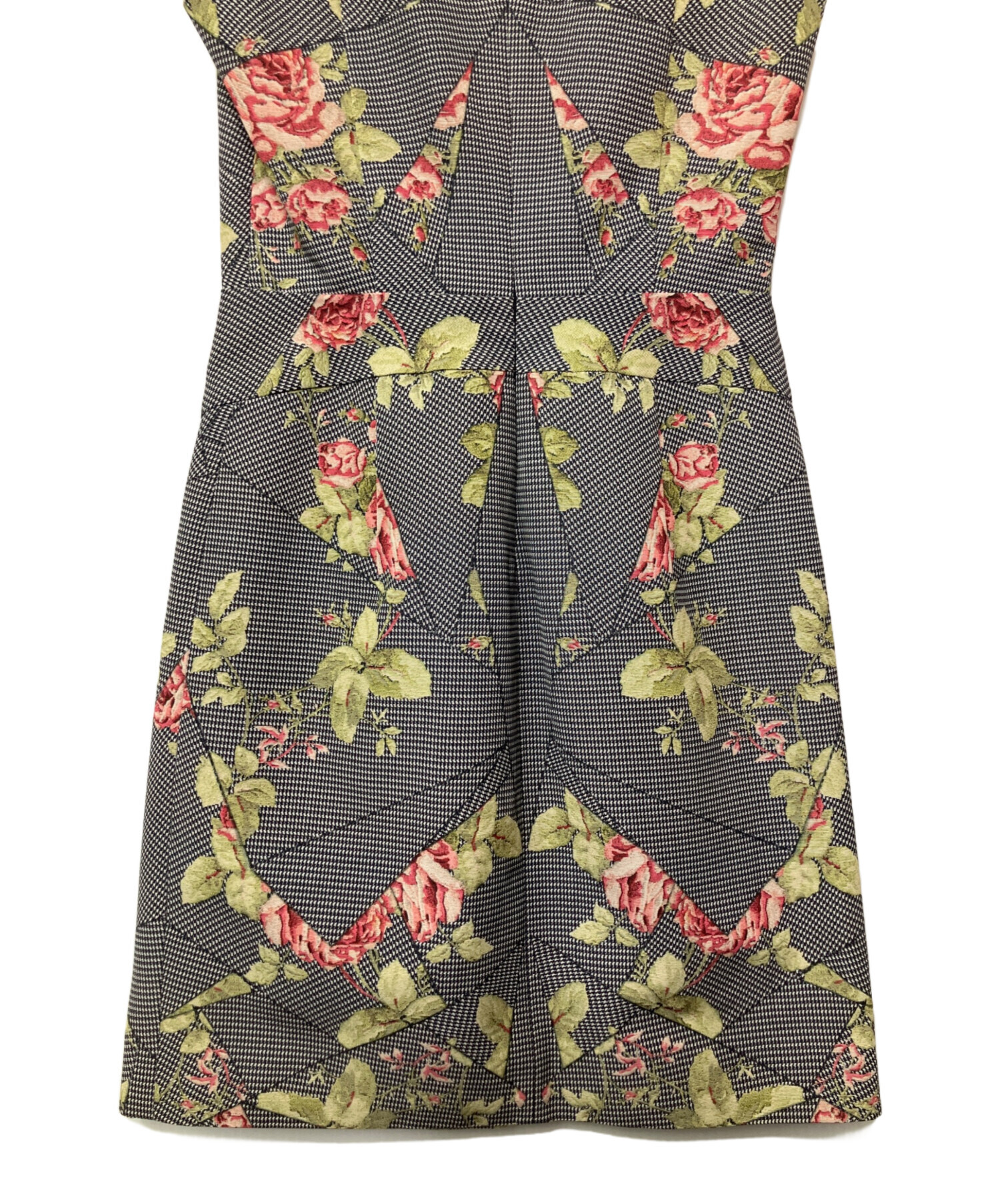 Alexander Mcqueen マックイーン ワンピース ALEXANDER MCQUEEN（アレキサンダーマックイーン）ワンピース グレー