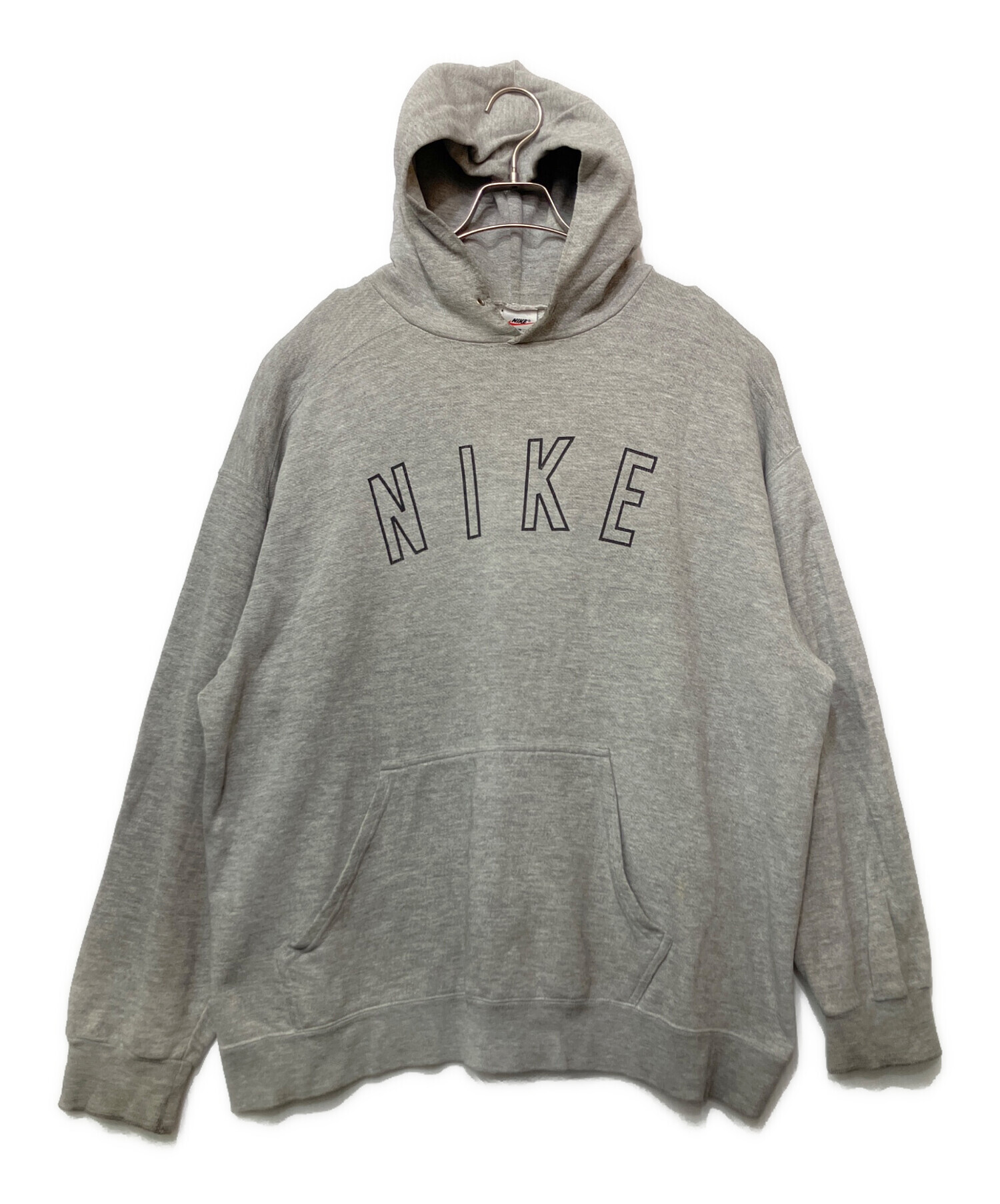 中古・古着通販】NIKE (ナイキ) プルオーバーパーカー グレー サイズ:L