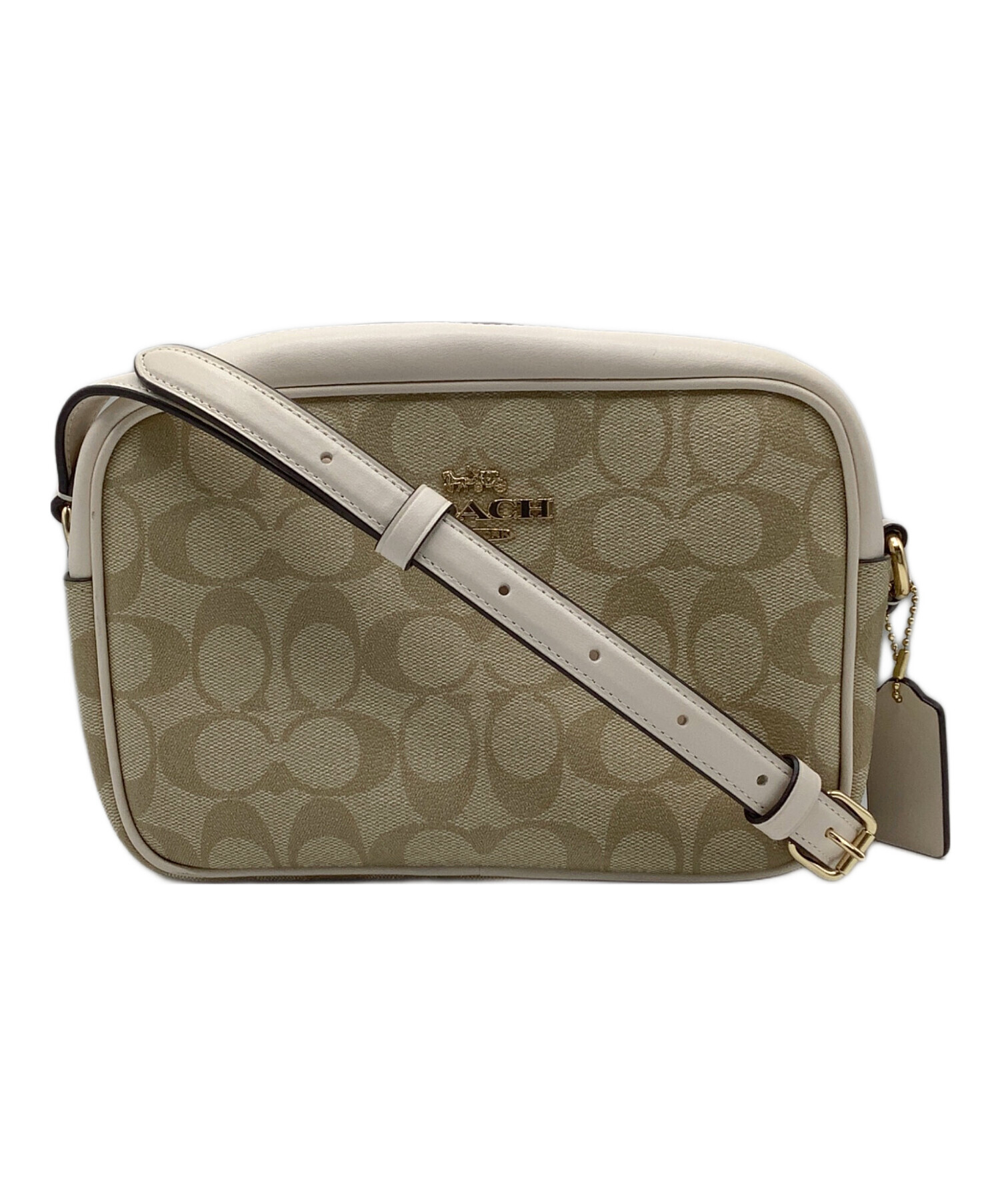 中古・古着通販】COACH (コーチ) ジェイミー カメラ バッグ ベージュ 