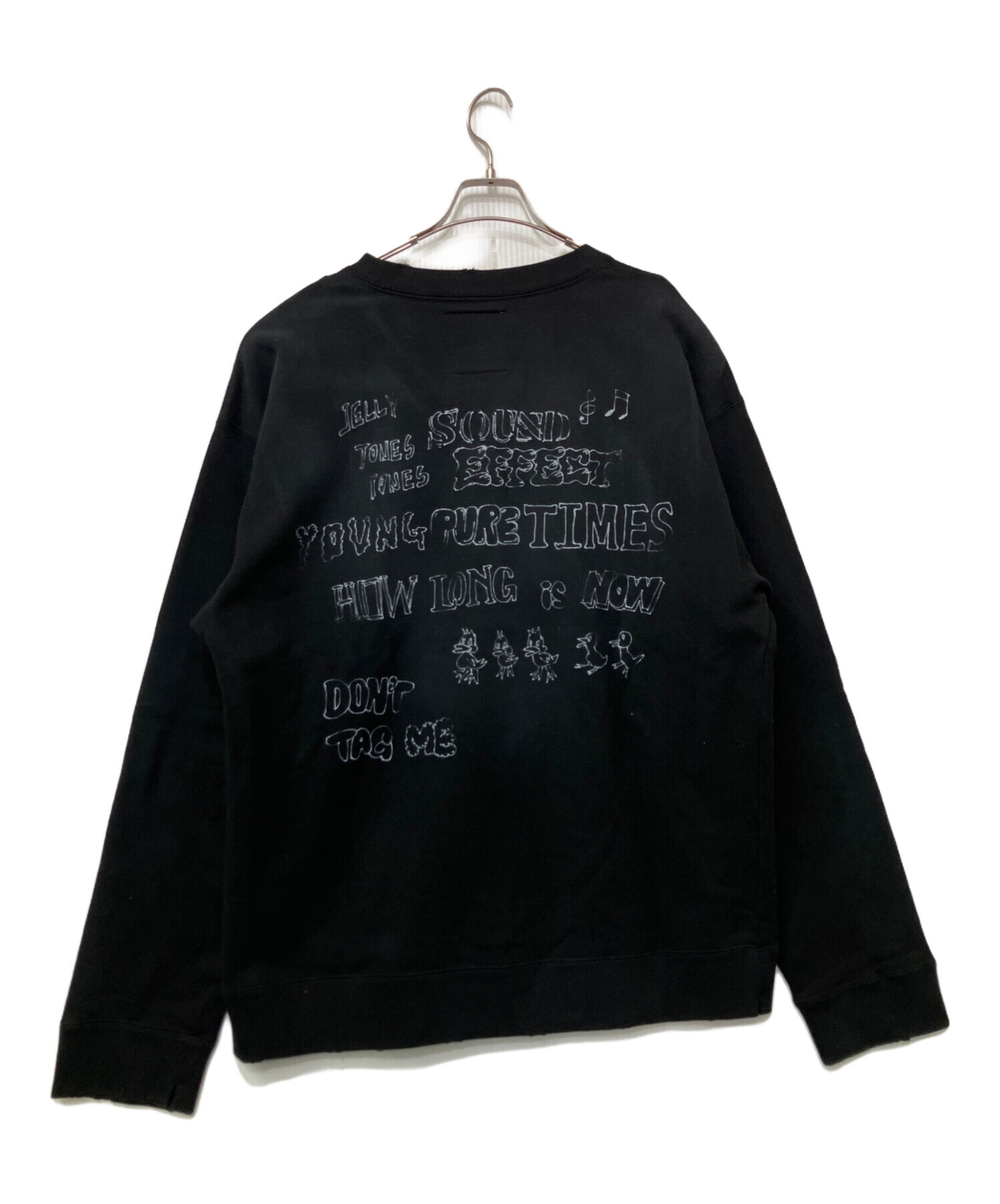 ミハラヤスヒロ　Distressed Tシャツ　ロンT スウェット　新品未使用 ミハラヤスヒロ Distressed Tシャツ ロンT スウェット 新品未使用