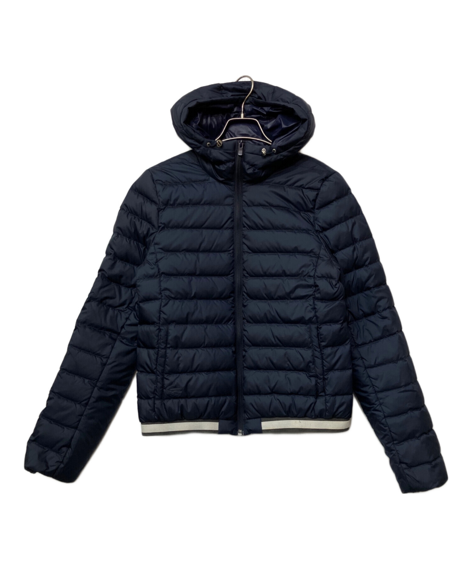中古・古着通販】LACOSTE (ラコステ) ダウンジャケット ネイビー 