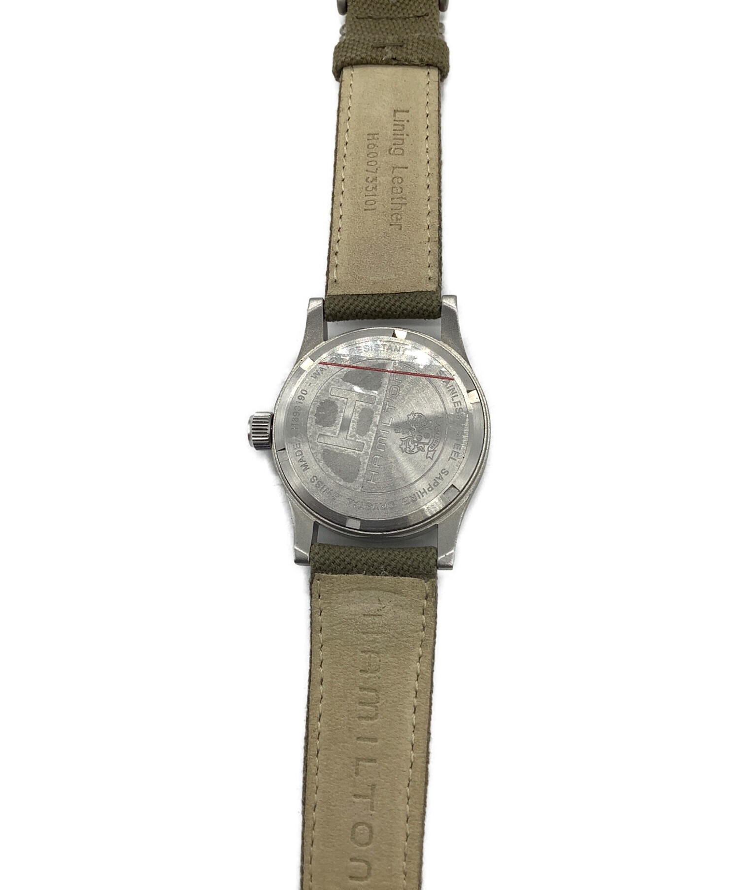 中古・古着通販】HAMILTON (ハミルトン) カーキフィールド 腕時計 