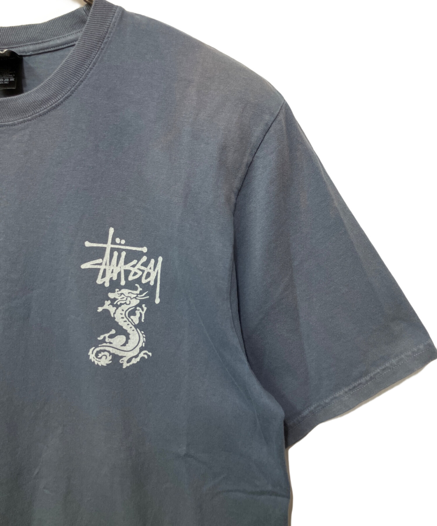 中古・古着通販】stussy (ステューシー) 半袖Tシャツ グレー サイズ:M 
