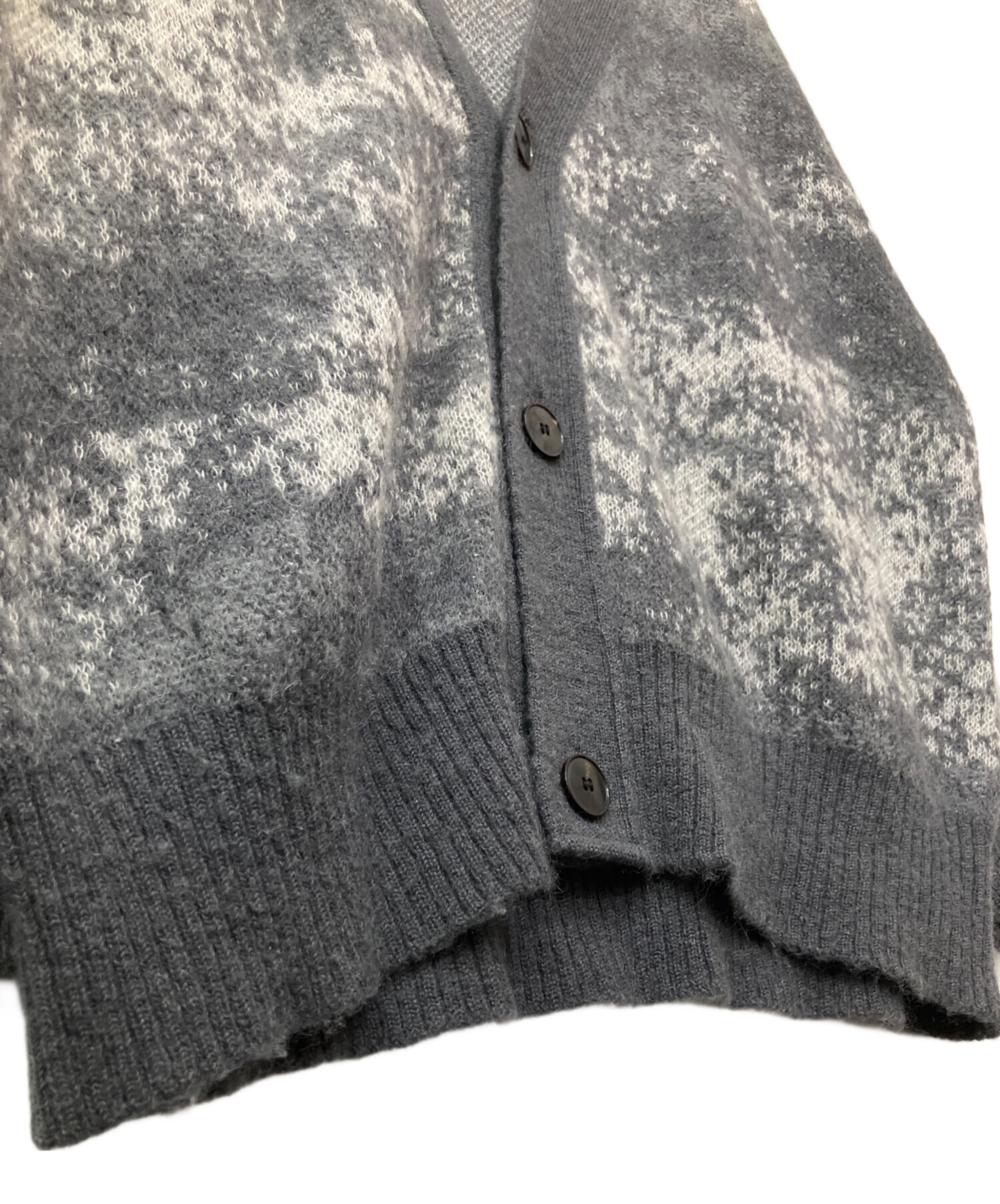 robe de chambre カーディガン L ダークグレー 【古着】【中古】 robe de chambre（ローブドシャンブル）の古着・中古通販 | 【公式