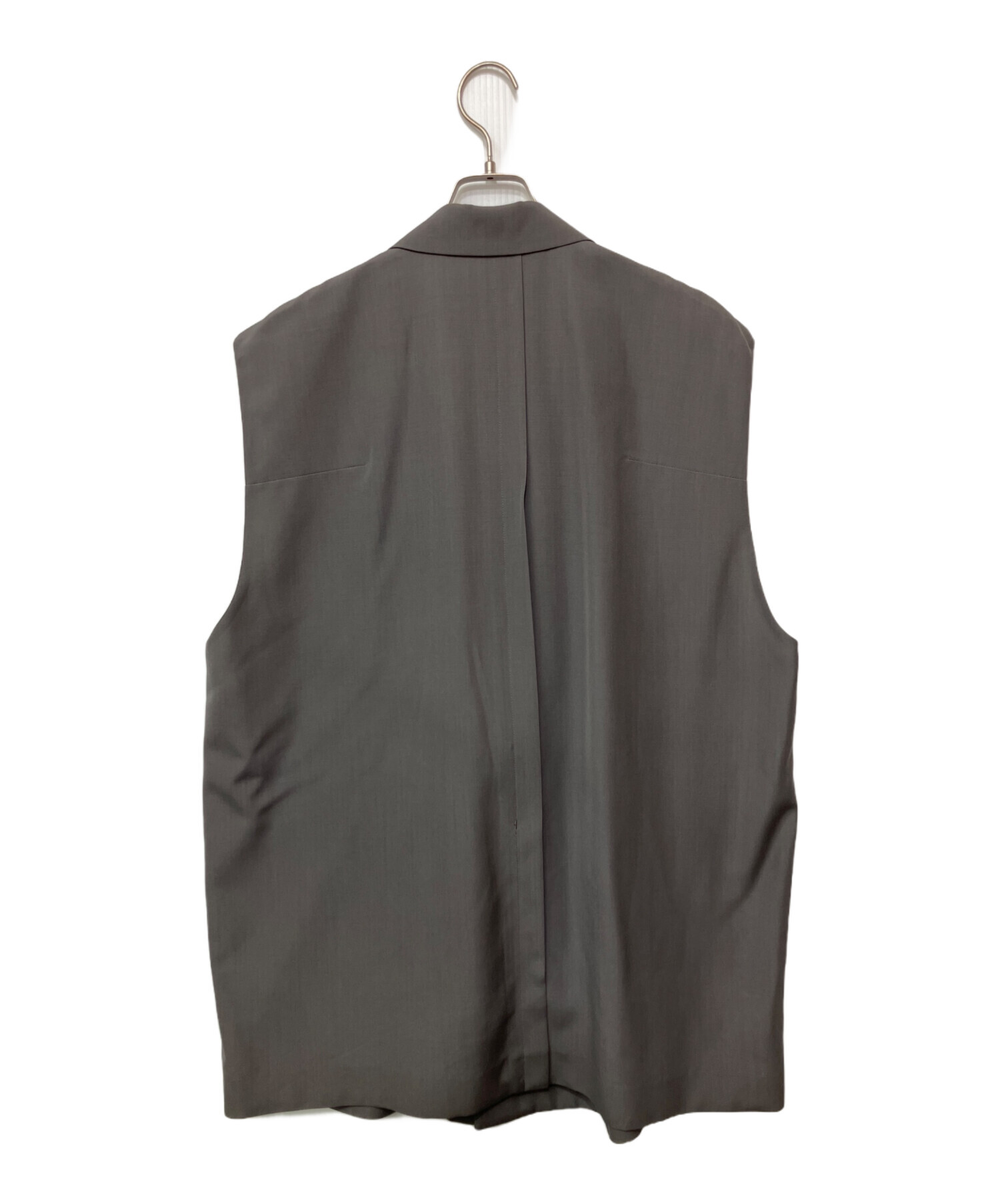中古・古着通販】UJOH (ウジョー) 6BW Oversize Vest グレー サイズ:2