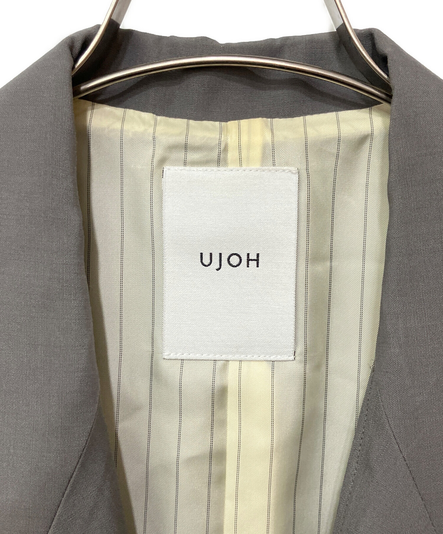 中古・古着通販】UJOH (ウジョー) 6BW Oversize Vest グレー サイズ:2