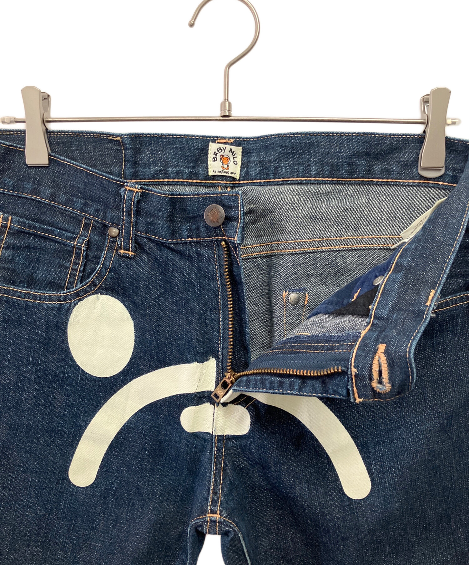 マイロ デニム A BATHING APE BABYMILO デニムパンツ ジーンズ マイロ 