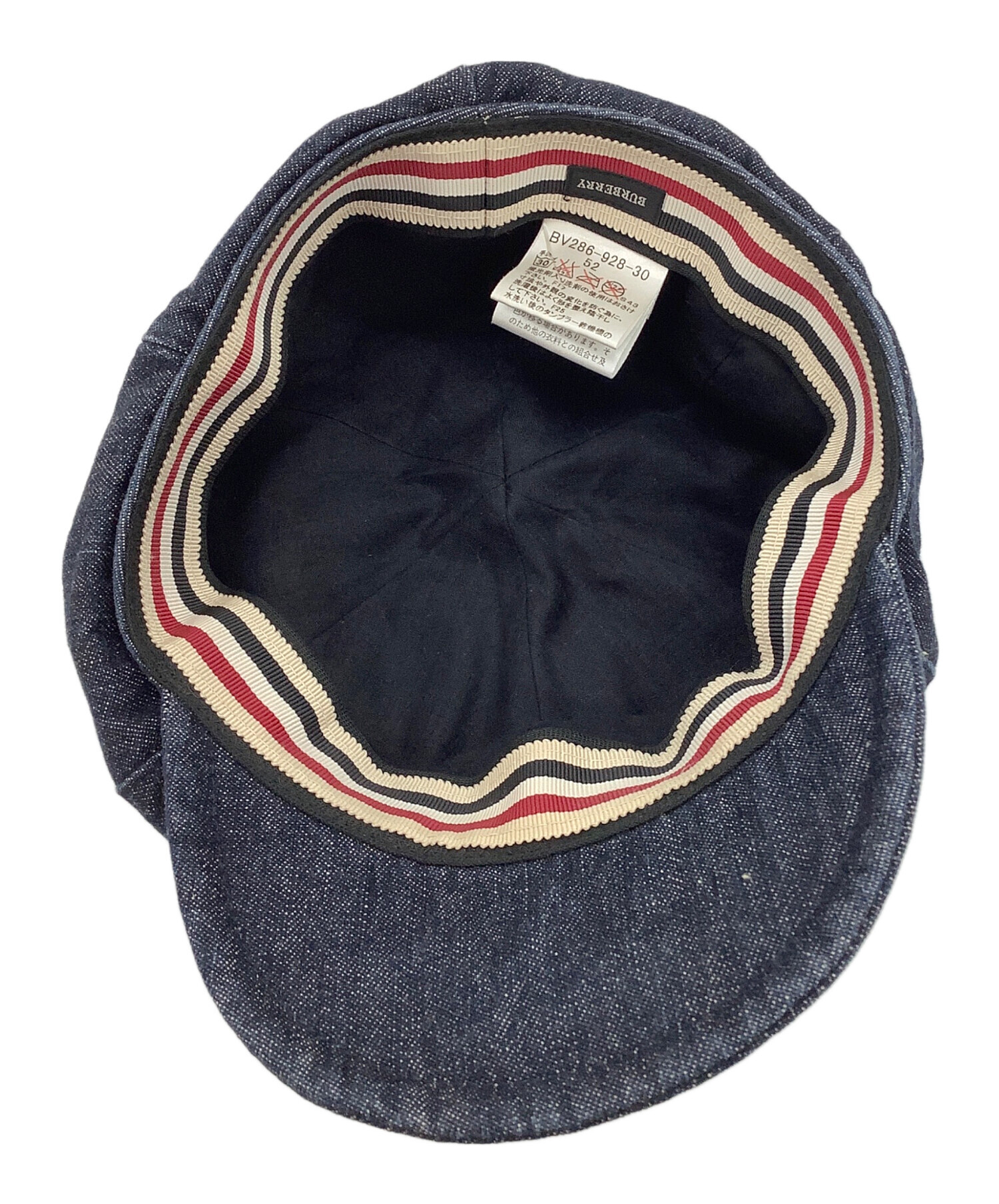 中古・古着通販】BURBERRY (バーバリー) キャスケット インディゴ