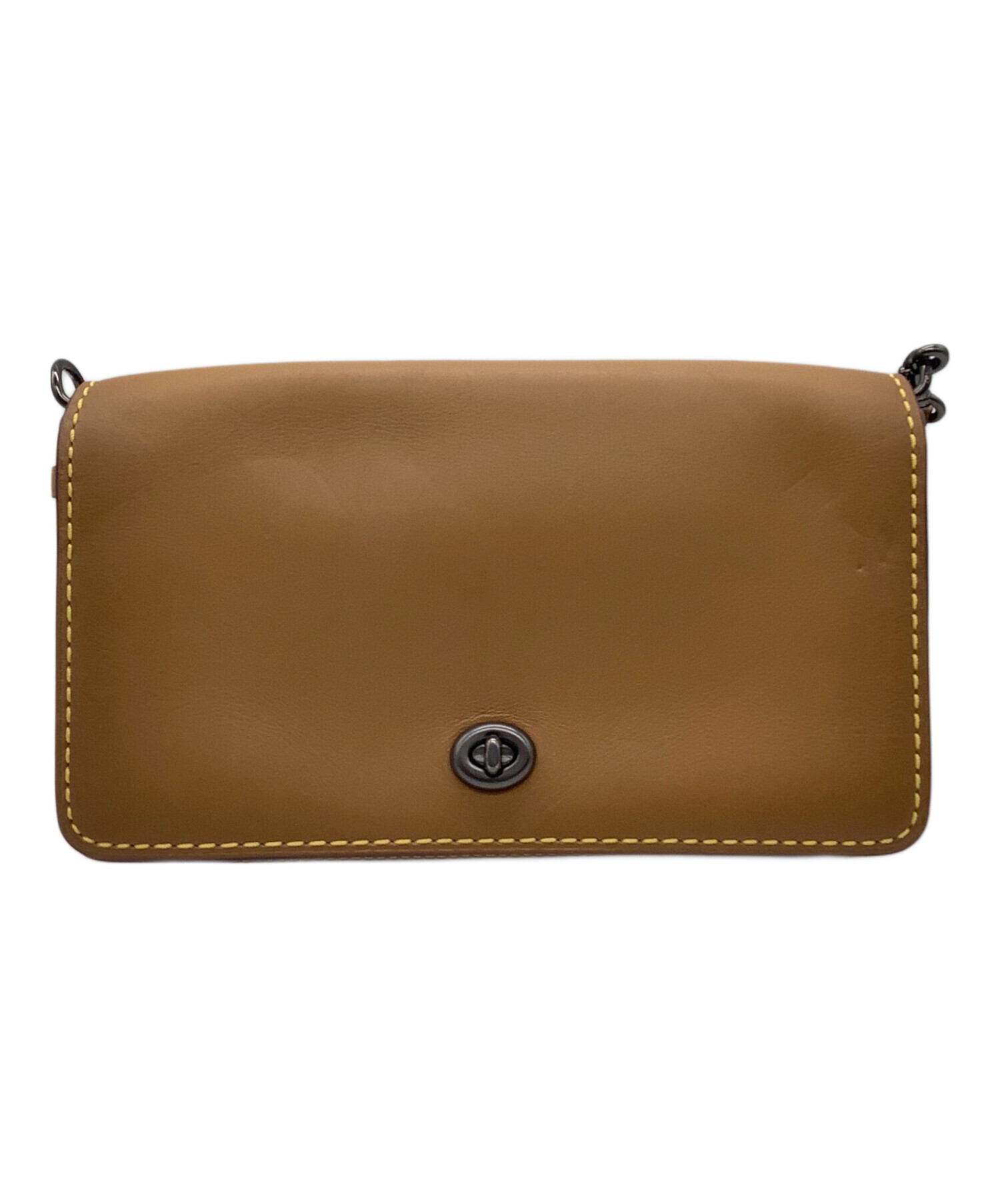 COACH ブラウン ショルダーバッグ NPE050Q-3628 中古・古着通販】COACH (コーチ) ショルダーバッグ ブラウン｜ブランド