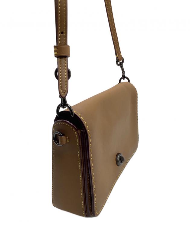 中古・古着通販】COACH (コーチ) ショルダーバッグ ブラウン｜ブランド