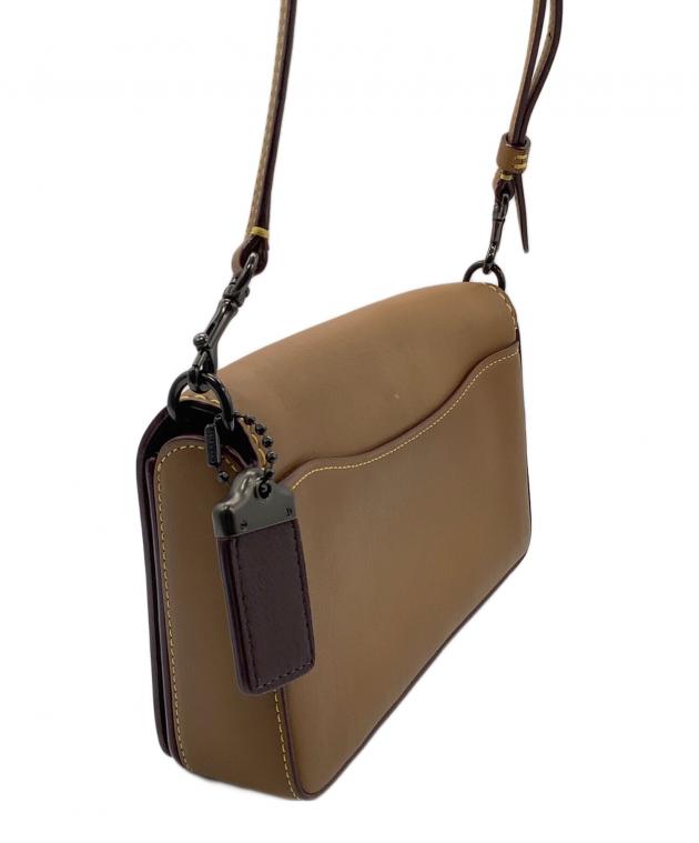 中古・古着通販】COACH (コーチ) ショルダーバッグ ブラウン｜ブランド