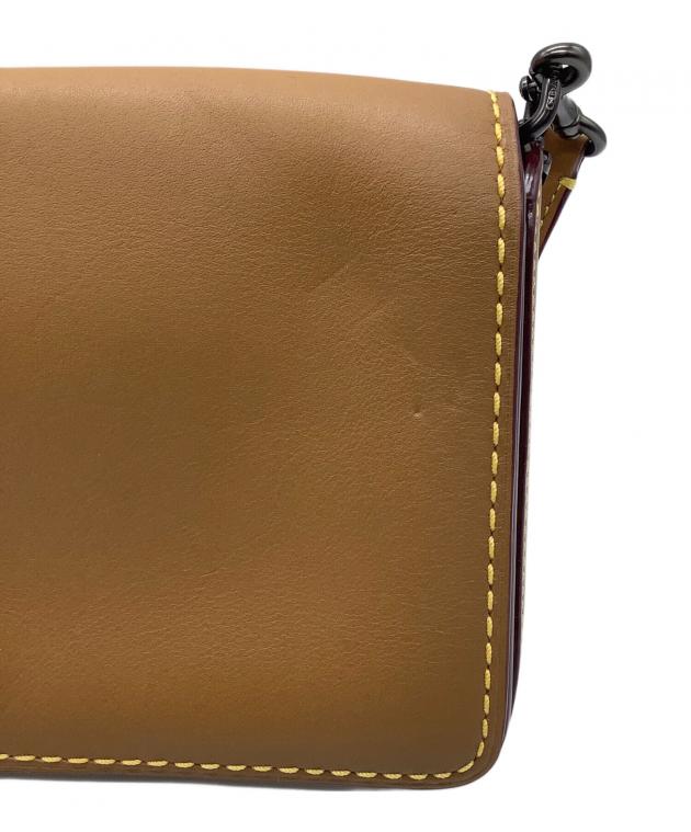 中古・古着通販】COACH (コーチ) ショルダーバッグ ブラウン｜ブランド