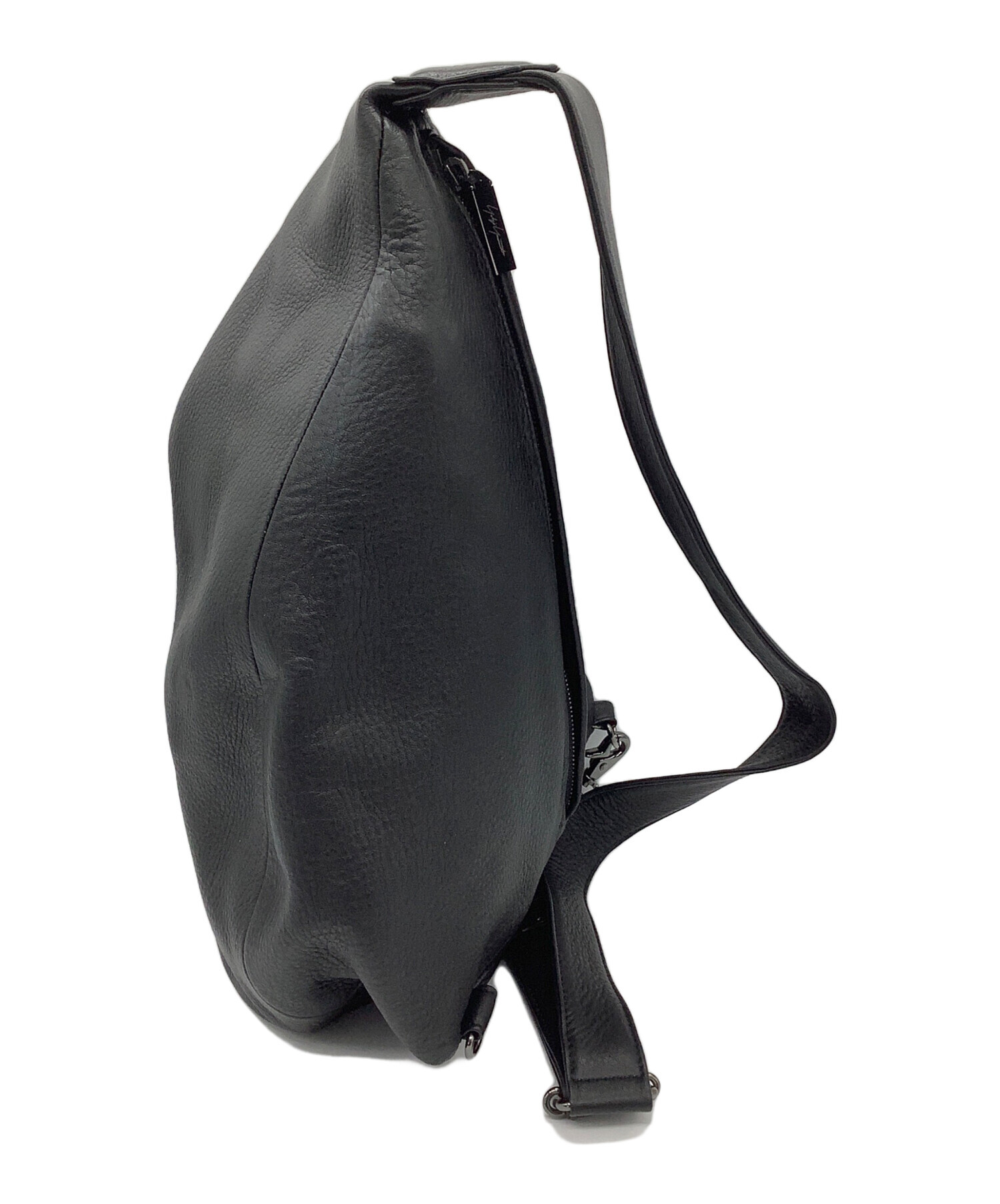 YOHJI YAMAMOTO ヨウジヤマモト ショルダーバッグ  黒 【古着】【中古】【送料無料】 Yohji Yamamoto（ヨウジヤマモト）ショルダーバッグ 黒 サイズ