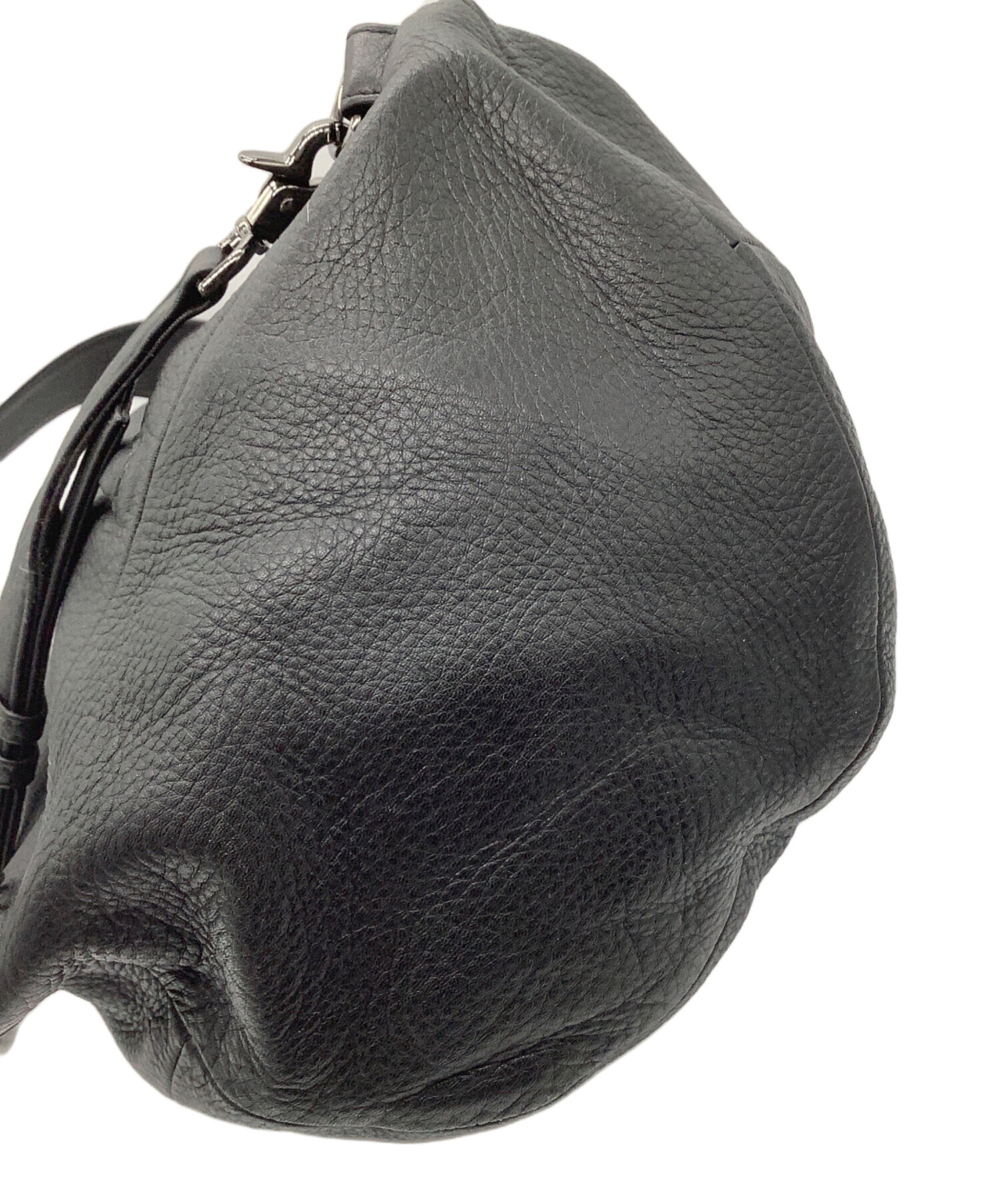 YOHJI YAMAMOTO ヨウジヤマモト ショルダーバッグ  黒 【古着】【中古】【送料無料】 Yohji Yamamoto（ヨウジヤマモト）ショルダーバッグ 黒 サイズ