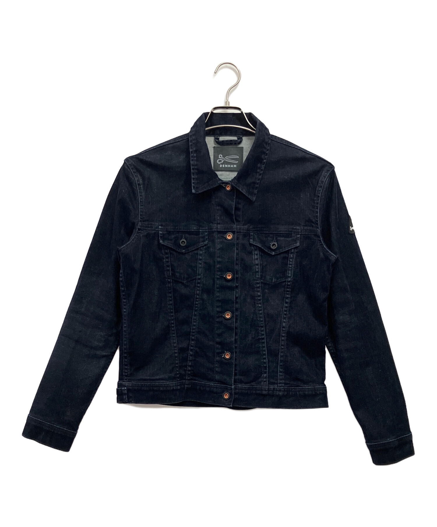 中古・古着通販】Denham (デンハム) デニムジャケット ブラック サイズ