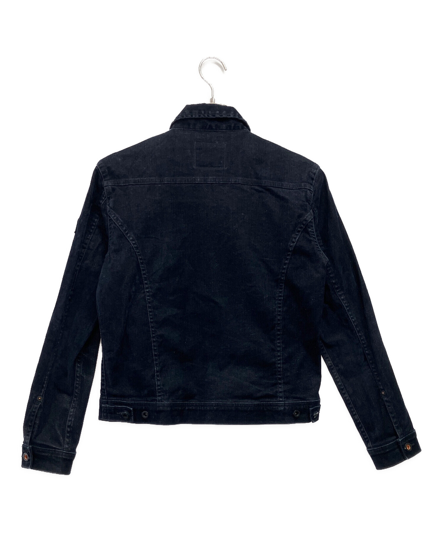 中古・古着通販】Denham (デンハム) デニムジャケット ブラック サイズ