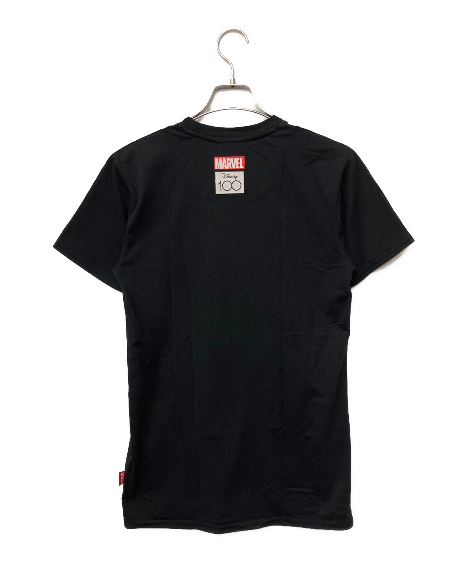 中古・古着通販】MARVEL (マーベル) 半袖Tシャツ ブラック サイズ:L 