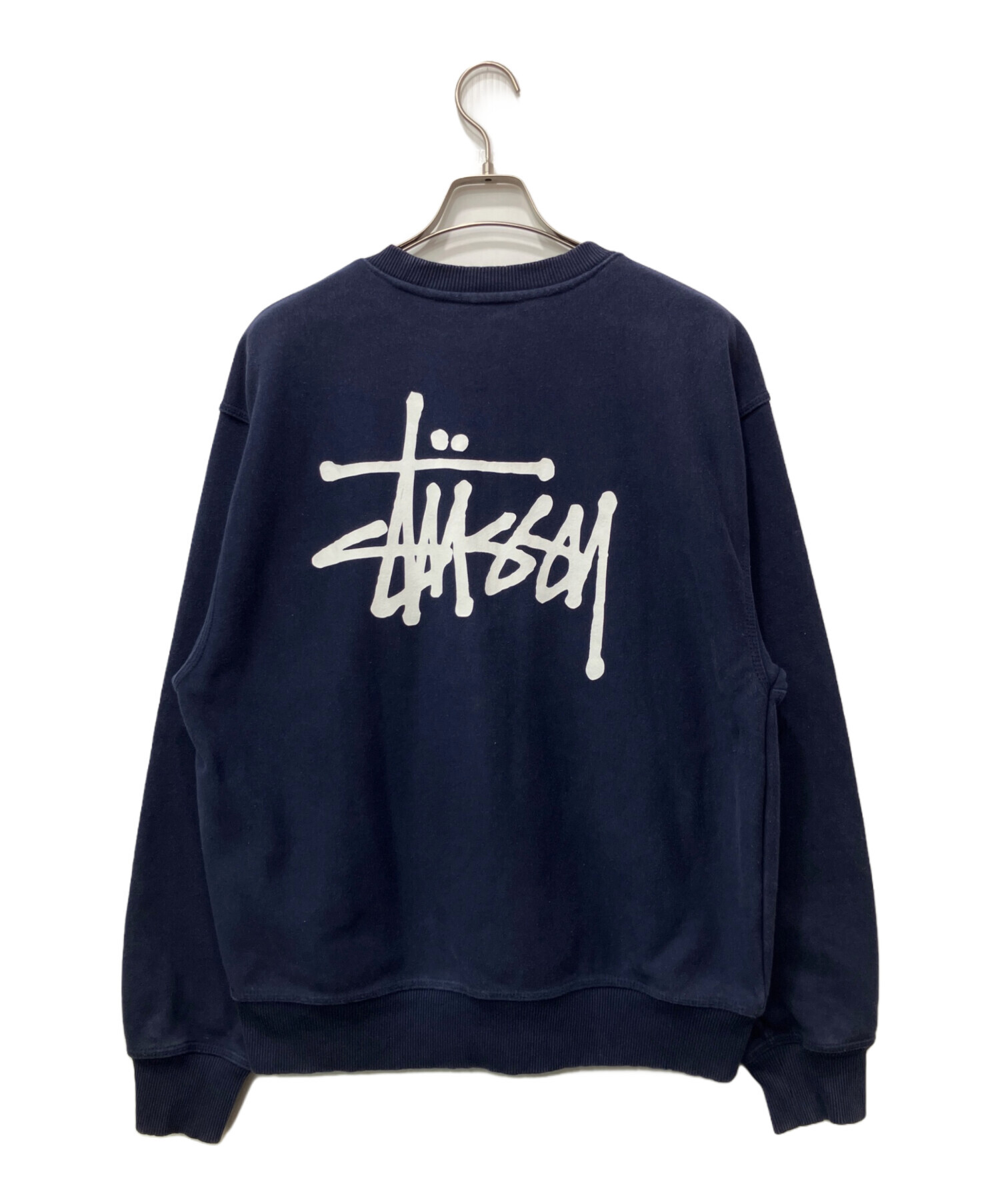 Stussy ステューシー テディベア スウェット ネイビー Sサイズ 中古 