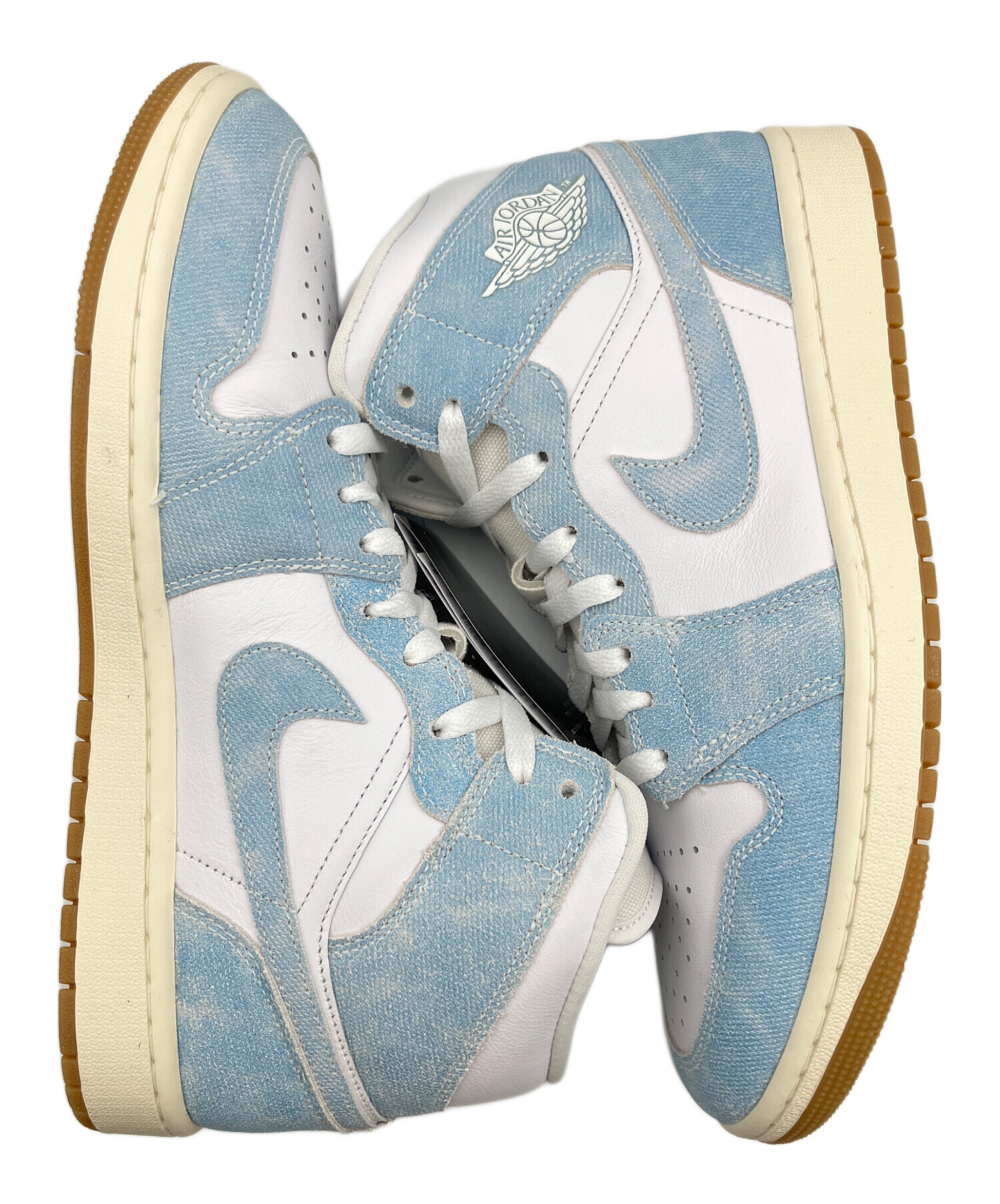 中古・古着通販】NIKE (ナイキ) スニーカー ホワイト×ブルー サイズ 