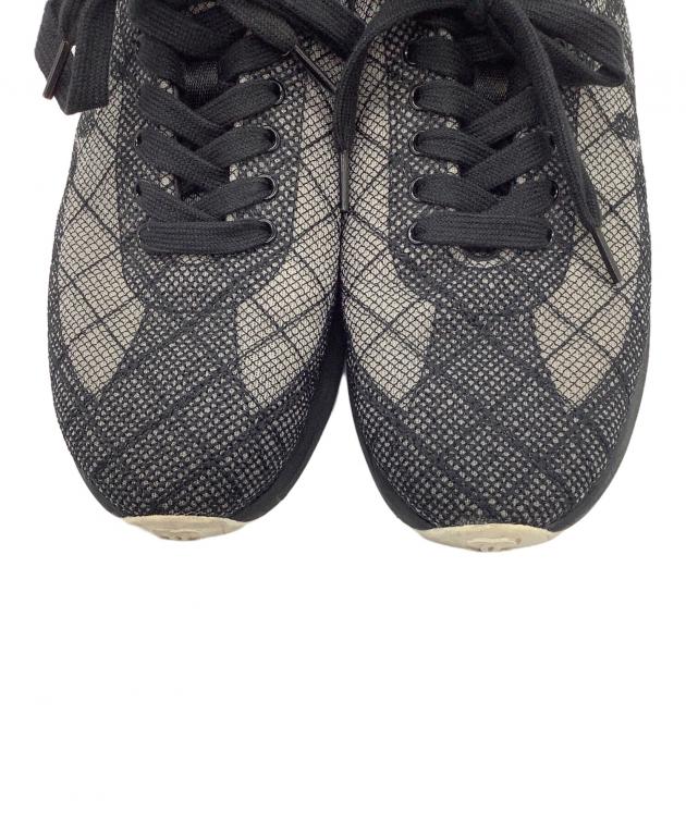 未使用シャネル スニーカー 38 中古・古着通販】CHANEL (シャネル) スニーカー ブラック サイズ:38