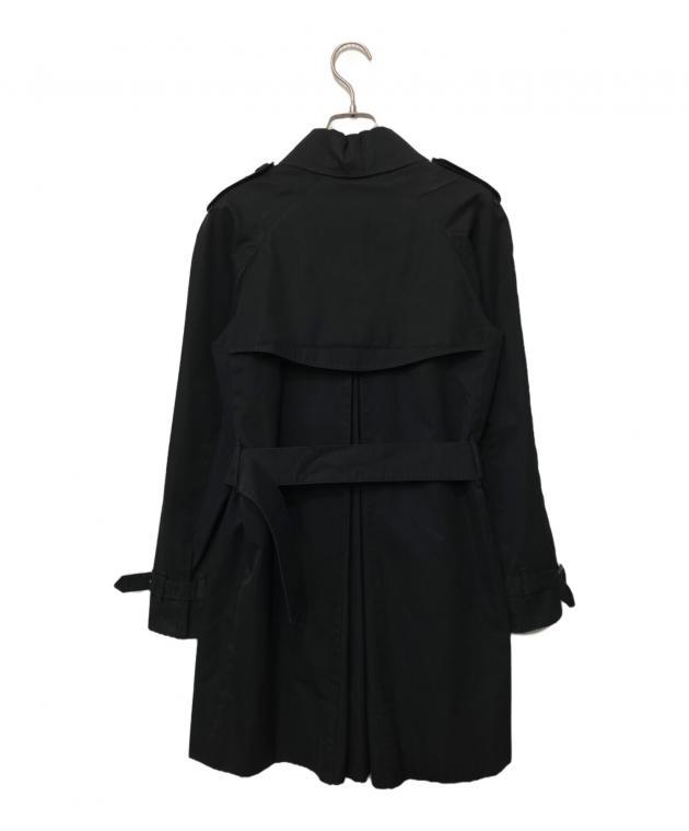 中古・古着通販】BURBERRY (バーバリー) トレンチコート ブラック