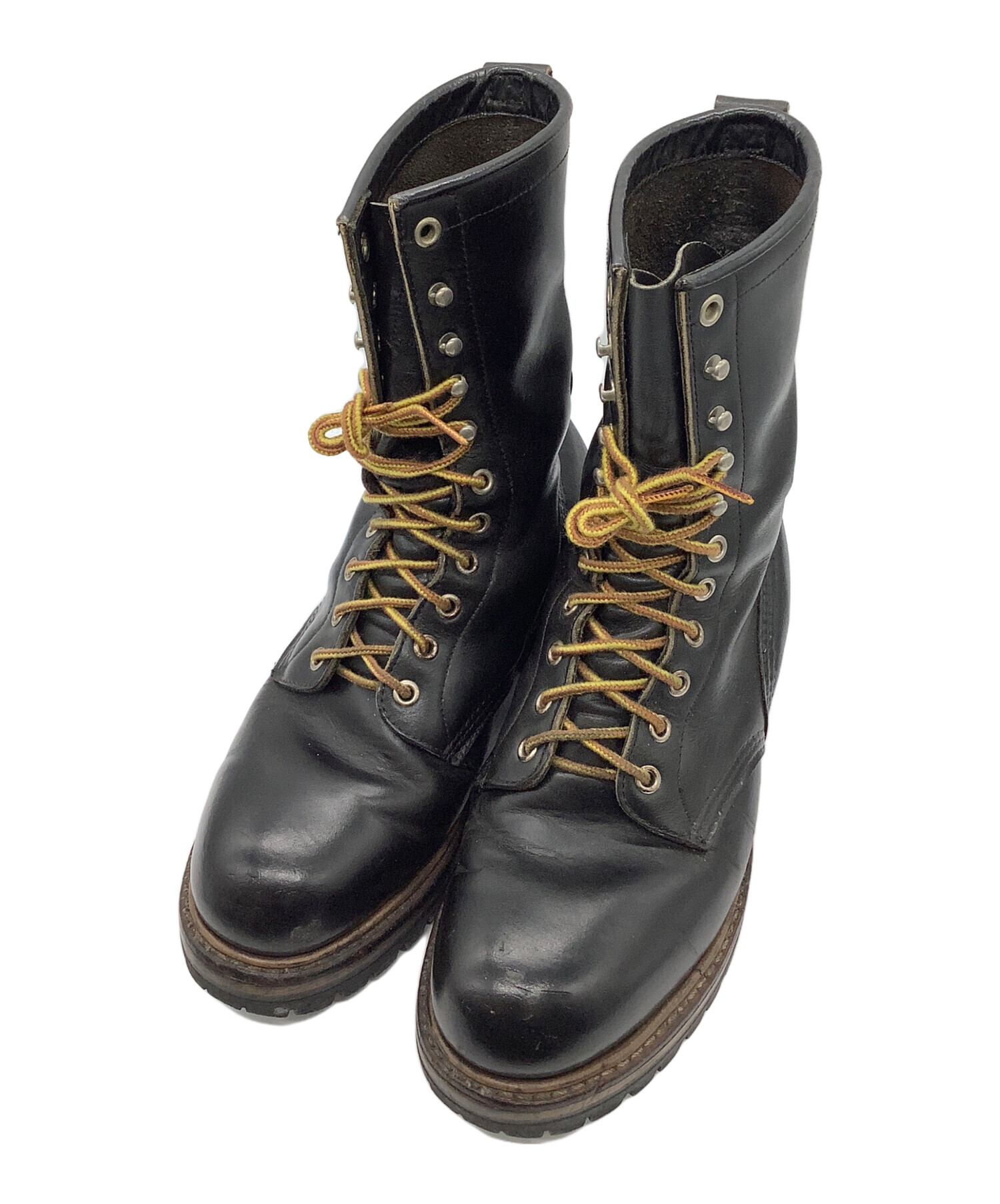 中古・古着通販】RED WING (レッドウィング) ロガーブーツ ブラック