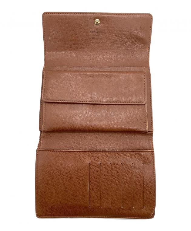 ヴィトン　エテュイパピエ　モノグラム　サイフ 中古・古着通販】LOUIS VUITTON (ルイ ヴィトン) モノグラム ポルト
