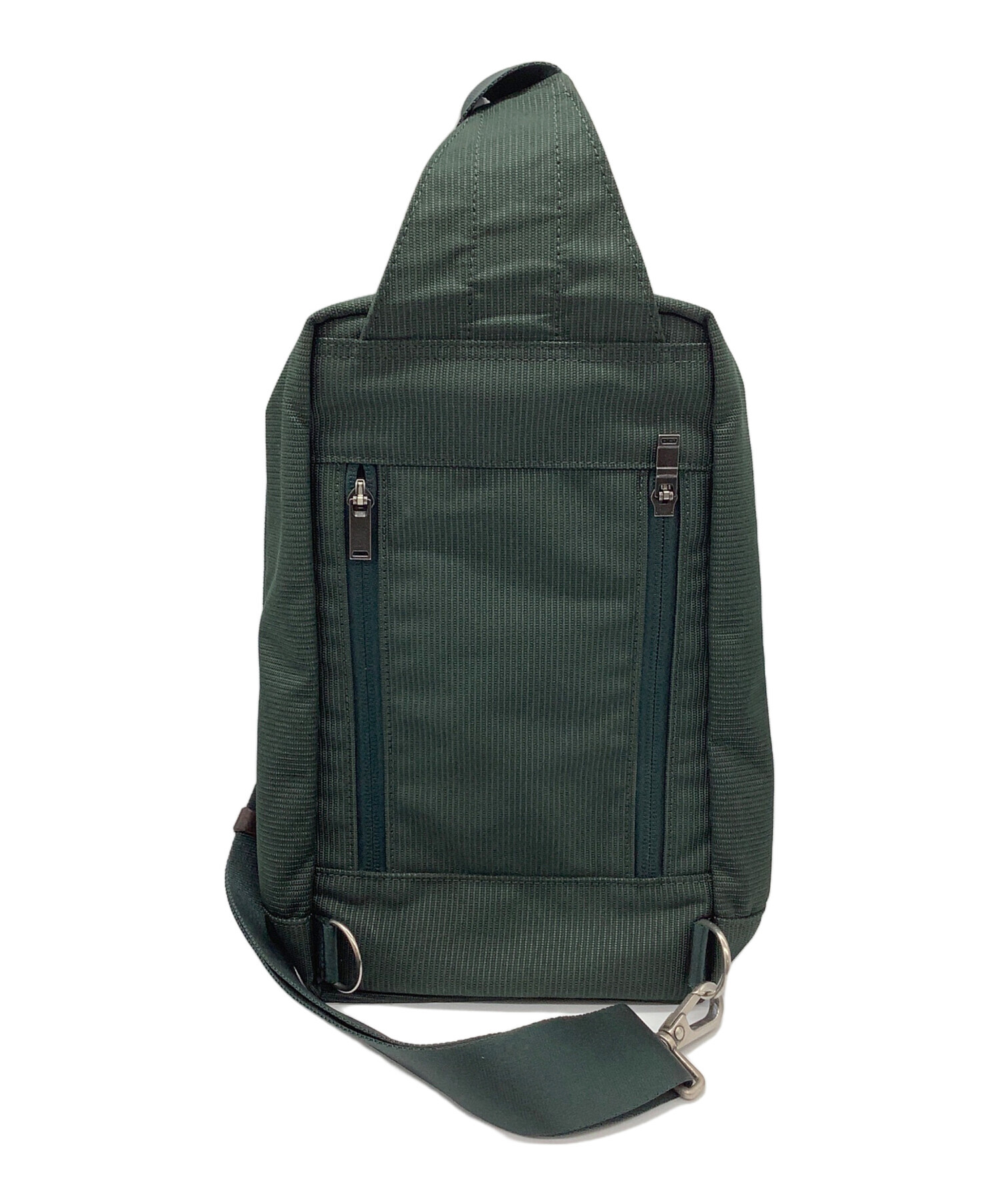 PORTER / FINESSE SHOULDER BAG ローデングリーン 中古・古着通販】PORTER (ポーター) FINESSE ショルダーバッグ
