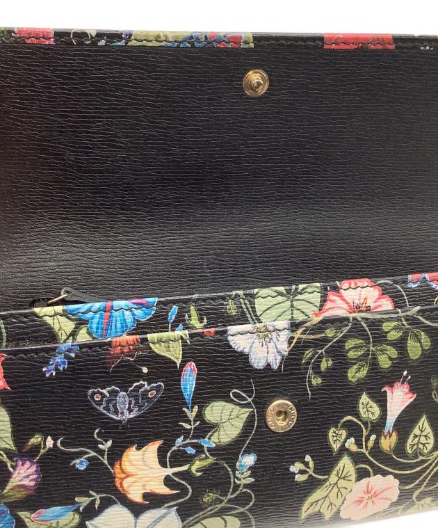 中古・古着通販】GUCCI (グッチ) クリスナイト フローラ 長財布
