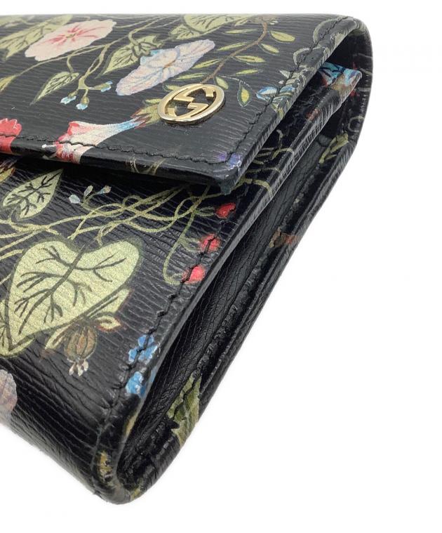 GUCCI グッチ/フローラウォレット長財布/225833/218*/グッチ/Bランク/94【中古】 GUCCI グッチ/フローラウォレット長財布/225833/218*/グッチ/Bランク