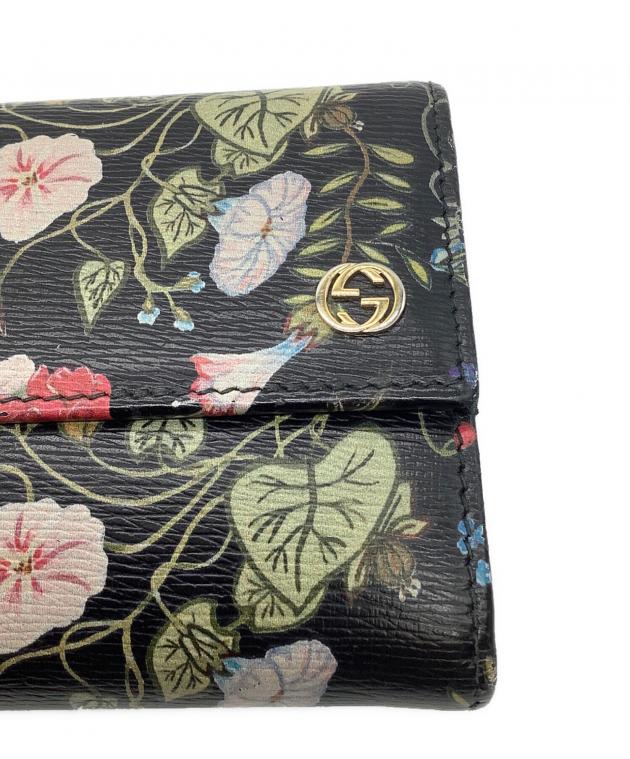 中古・古着通販】GUCCI (グッチ) クリスナイト フローラ 長財布