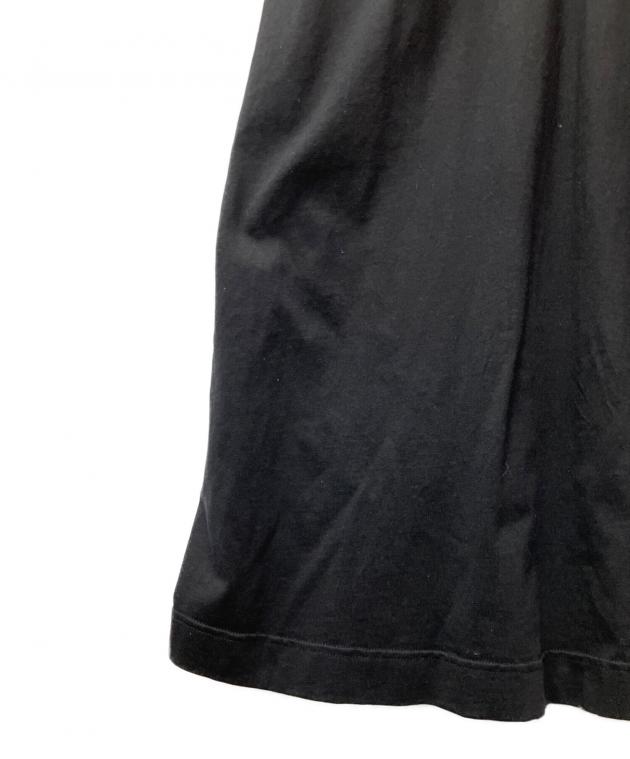 中古・古着通販】MONCLER (モンクレール) 半袖ワンピース ブラック