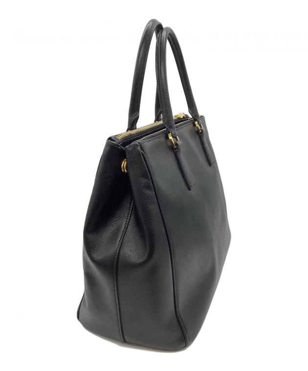 中古・古着通販】PRADA (プラダ) SAFFIANO LUX 2WAYバッグ ブラック 