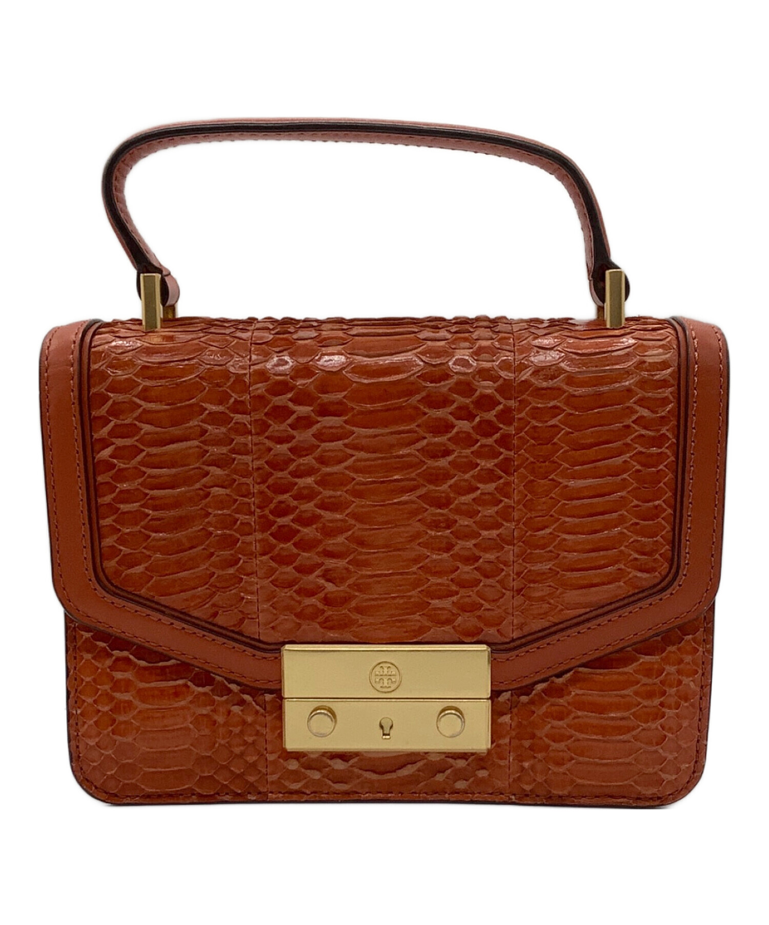 TORYBURCH オレンジ ショルダーバッグ　ハンドバッグ　2way 中古・古着通販】TORY BURCH (トリーバーチ) 2WAYショルダーバッグ