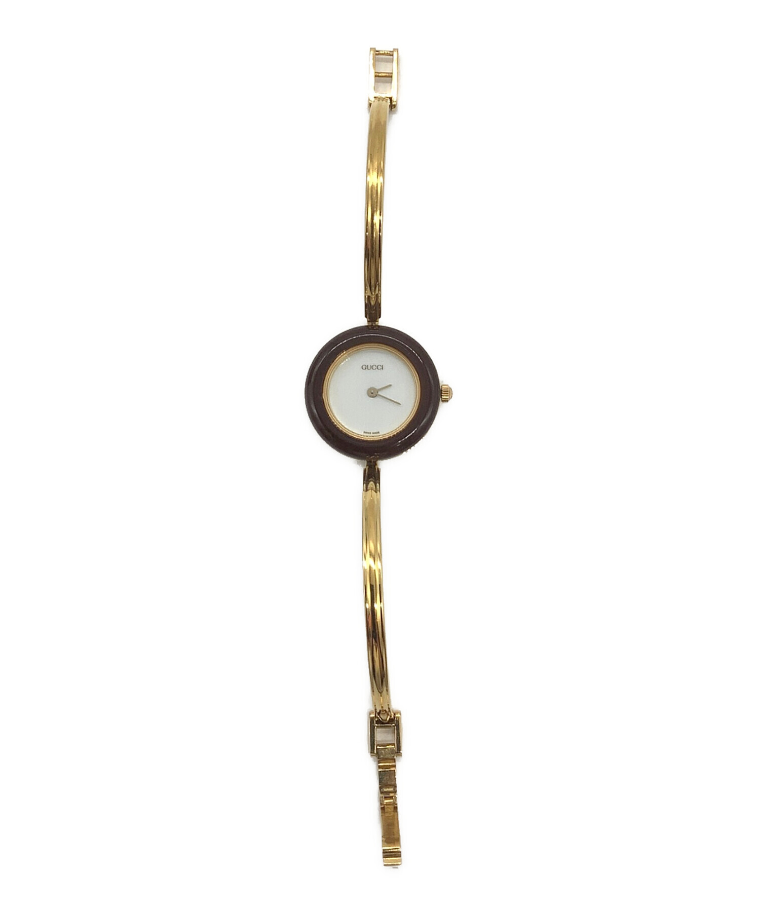 中古・古着通販】GUCCI (グッチ) チェンジベゼル 腕時計 ホワイト