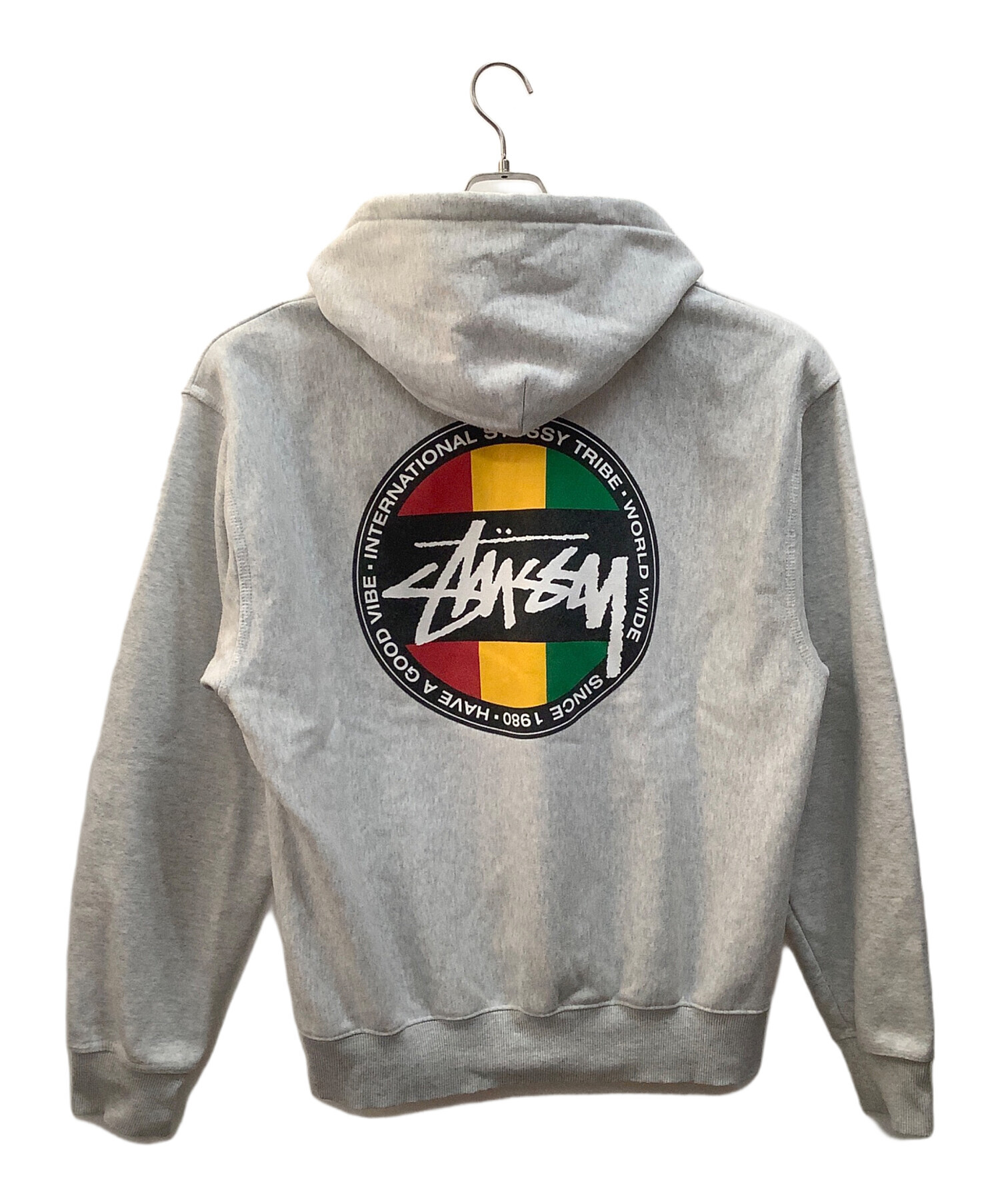 中古・古着通販】stussy (ステューシー) CLASSIC DOT HOODIE グレー