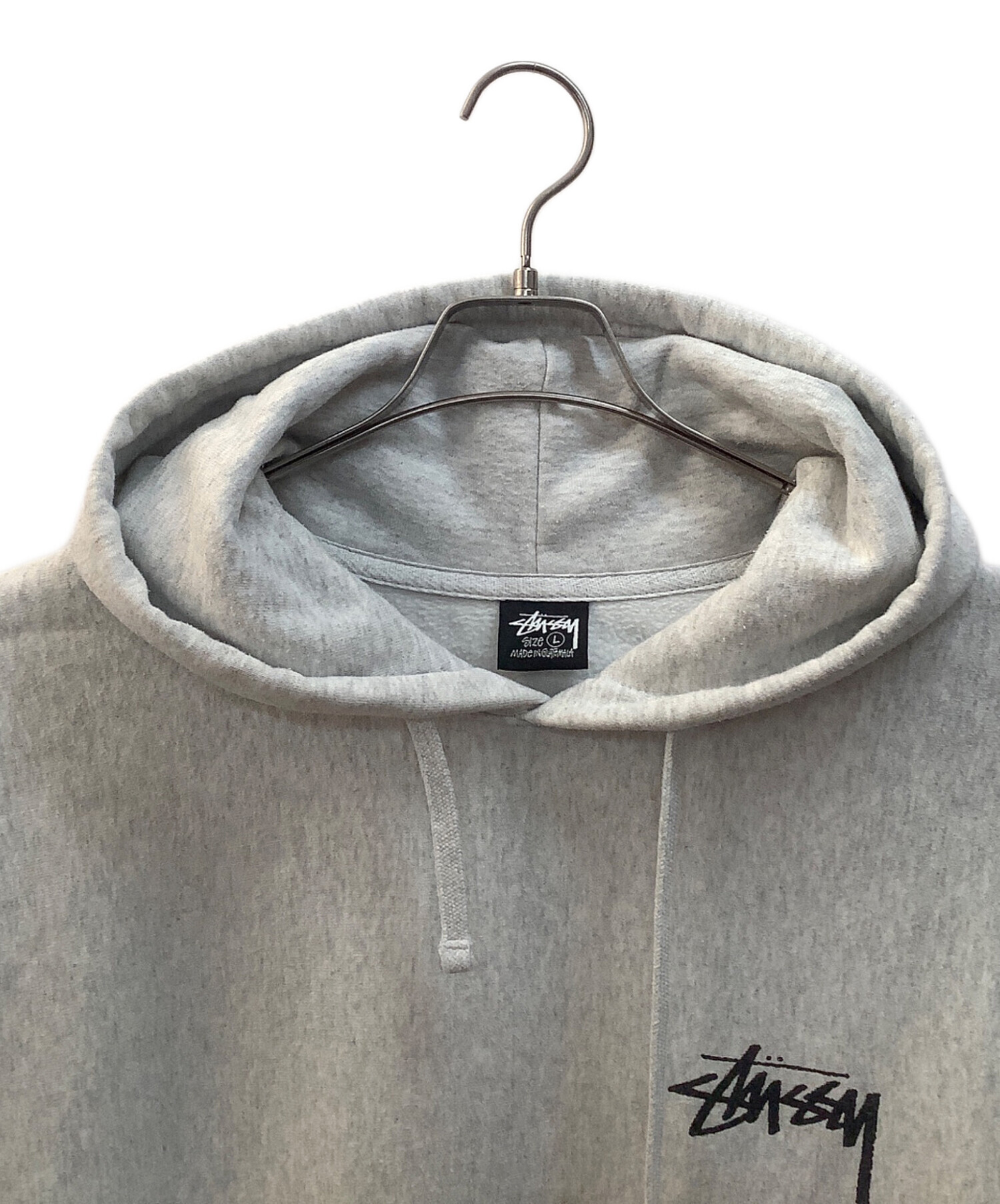 中古・古着通販】stussy (ステューシー) CLASSIC DOT HOODIE グレー