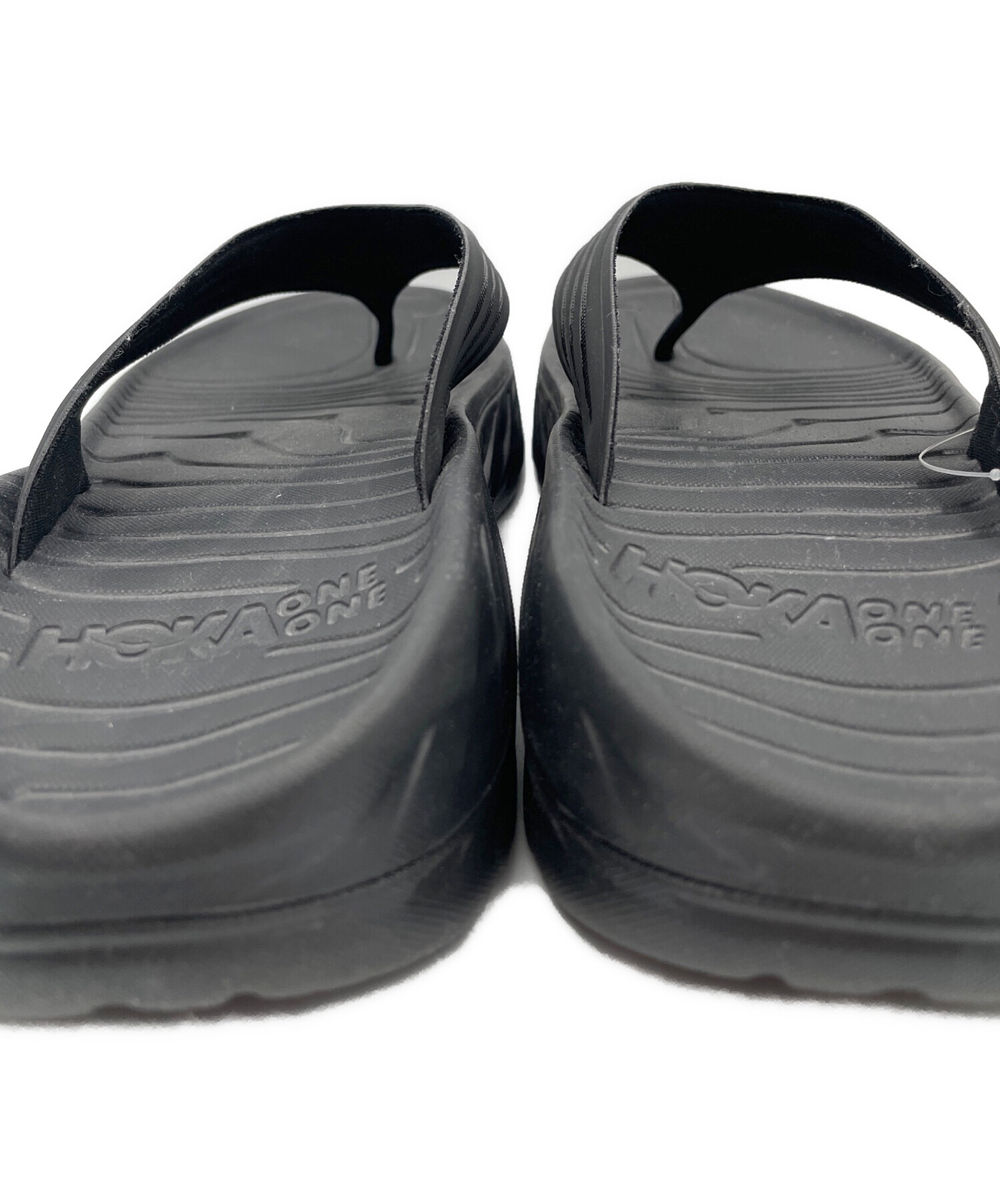 中古・古着通販】HOKA (ホカ) サンダル ブラック サイズ:27｜ブランド