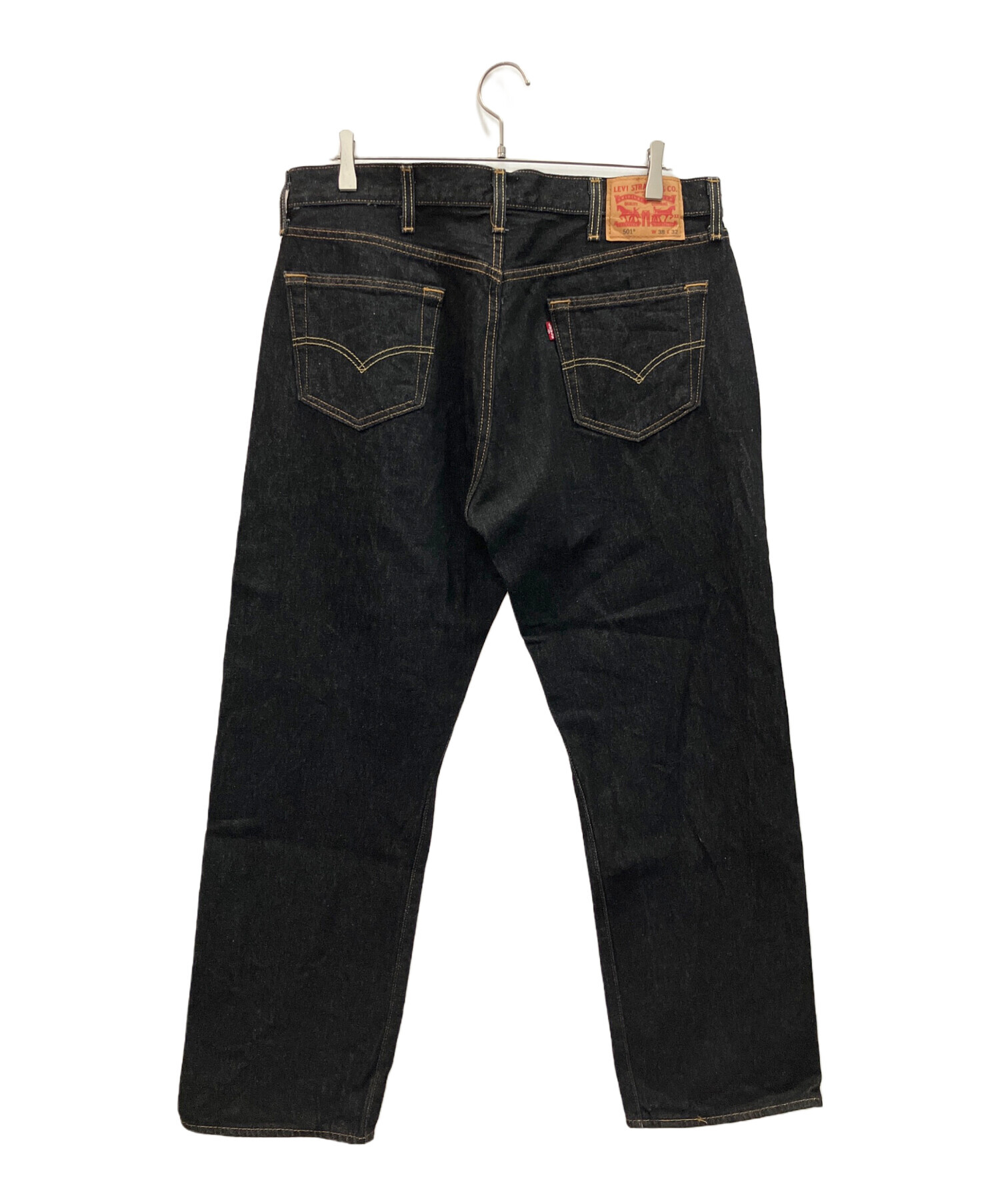 中古・古着通販】LEVI'S (リーバイス) デニムパンツ ブラック サイズ